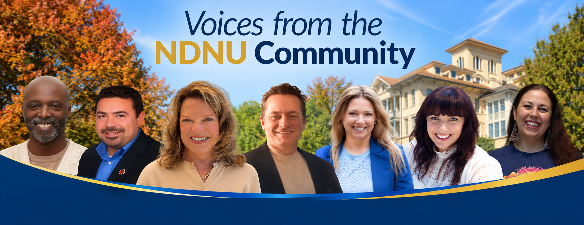 Voices from NDNU Banner