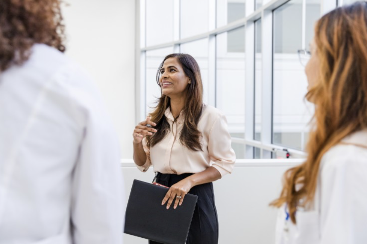 executive director leading team