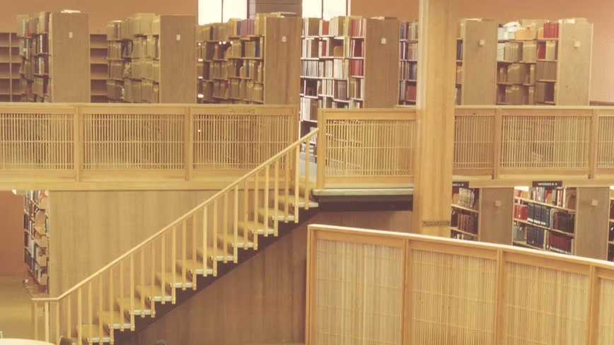 Gellert Library, 1970s