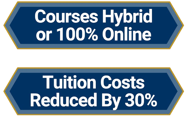 100% Online 30% Tuition Discount