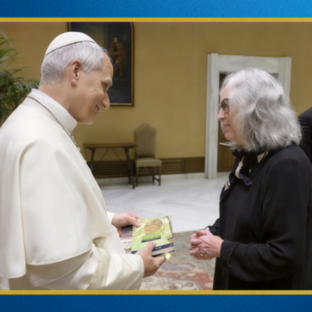 President Beth Martin Meets Pope Leo XIV 