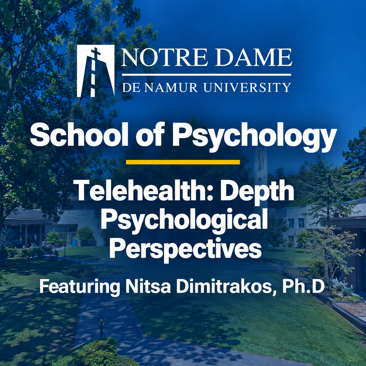 Telehealth: Depth Psychological Perspectives, Featuring Nitsa Dimitrakos, Ph.D